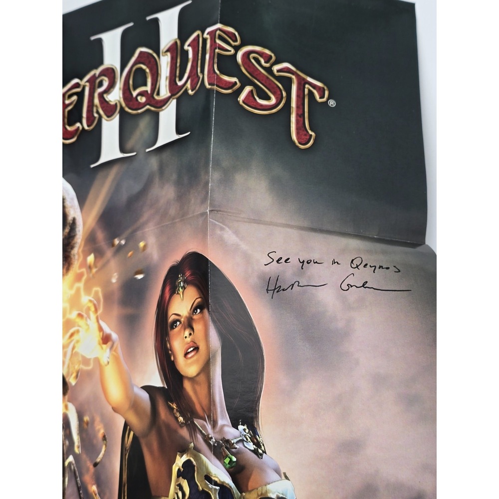 EverQuest 2 II Collectors Ed PC Game Tin w/ Cloth Maps Books, Disk, Poster, Coin - Picture 2 of 13